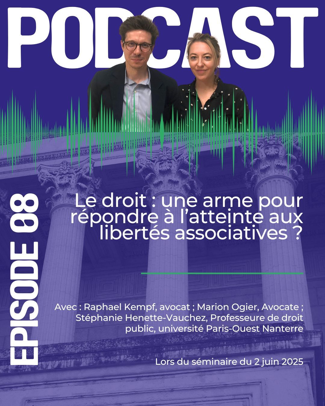 Le droit : une arme pour répondre à l’atteinte aux libertés associatives ?