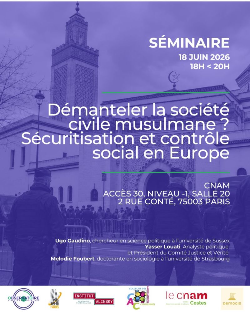 Démanteler la société civile musulmane ? Sécuritisation et contrôle social en Europe 3 Démanteler la société civile musulmane ? Sécuritisation et contrôle social en Europe